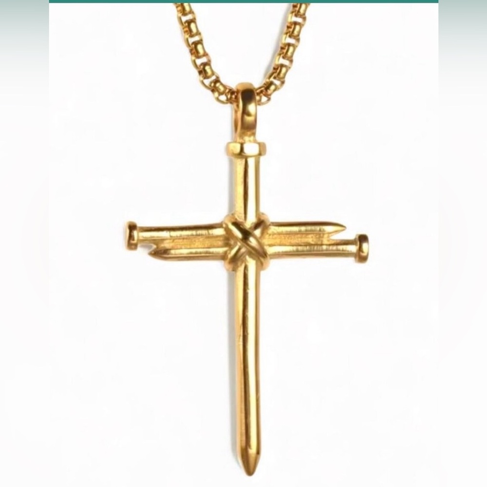 Three Nail Cross Zinc Alloy 24” inch